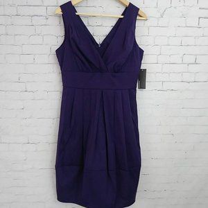 NWT Donna Ricco Amethyst Sheath Dress Size: 8